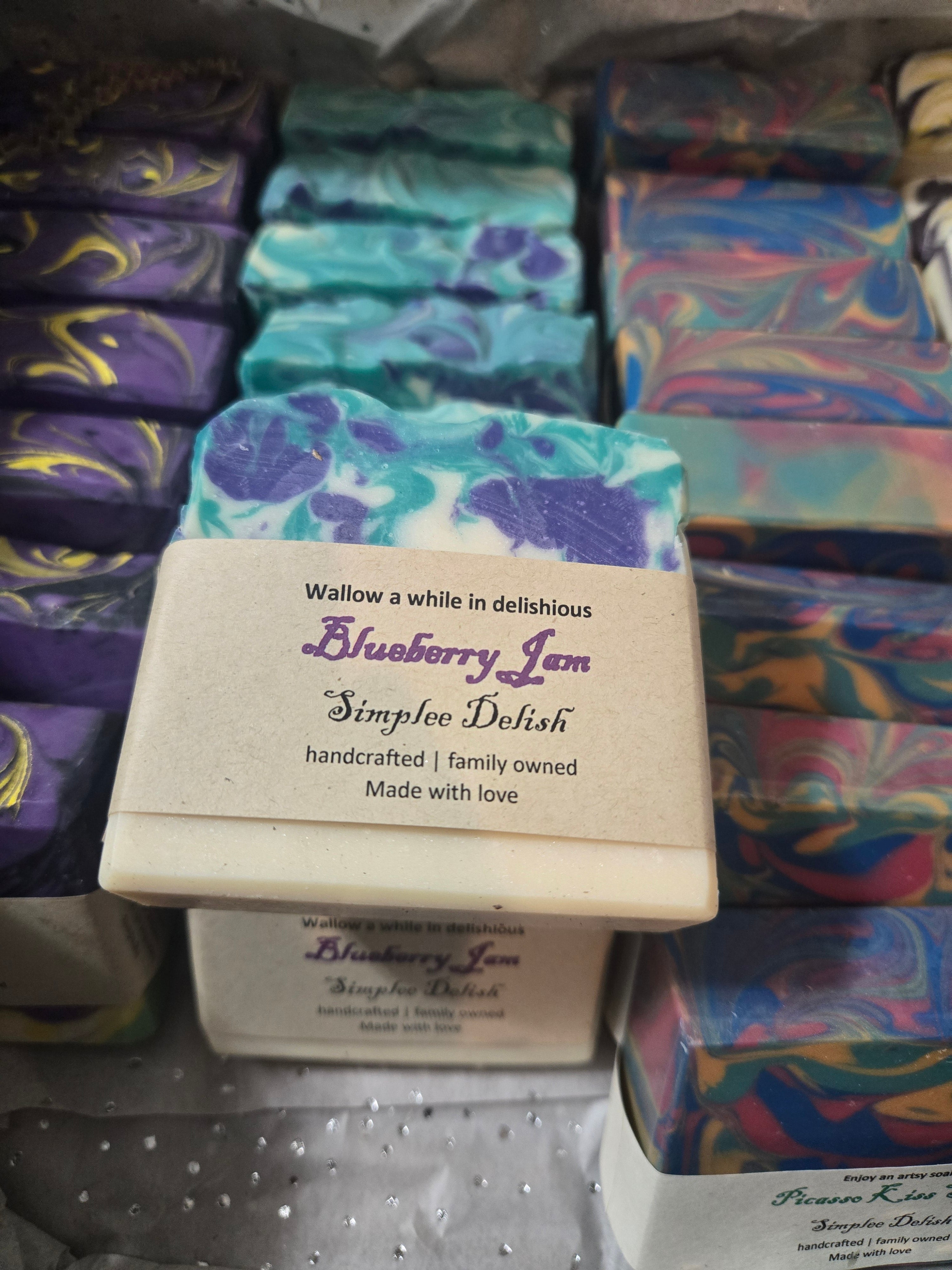 Blueberry Jam Soap