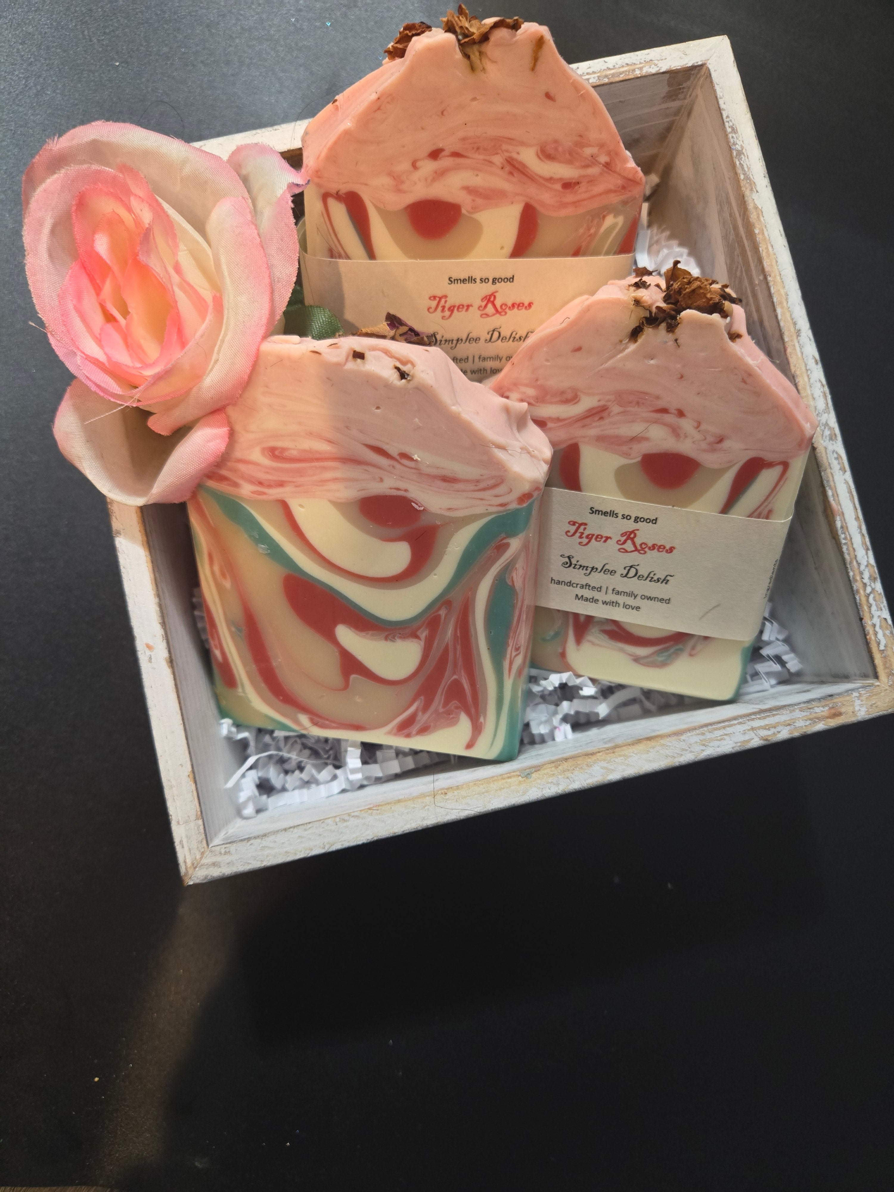 Tigers Roses Soap