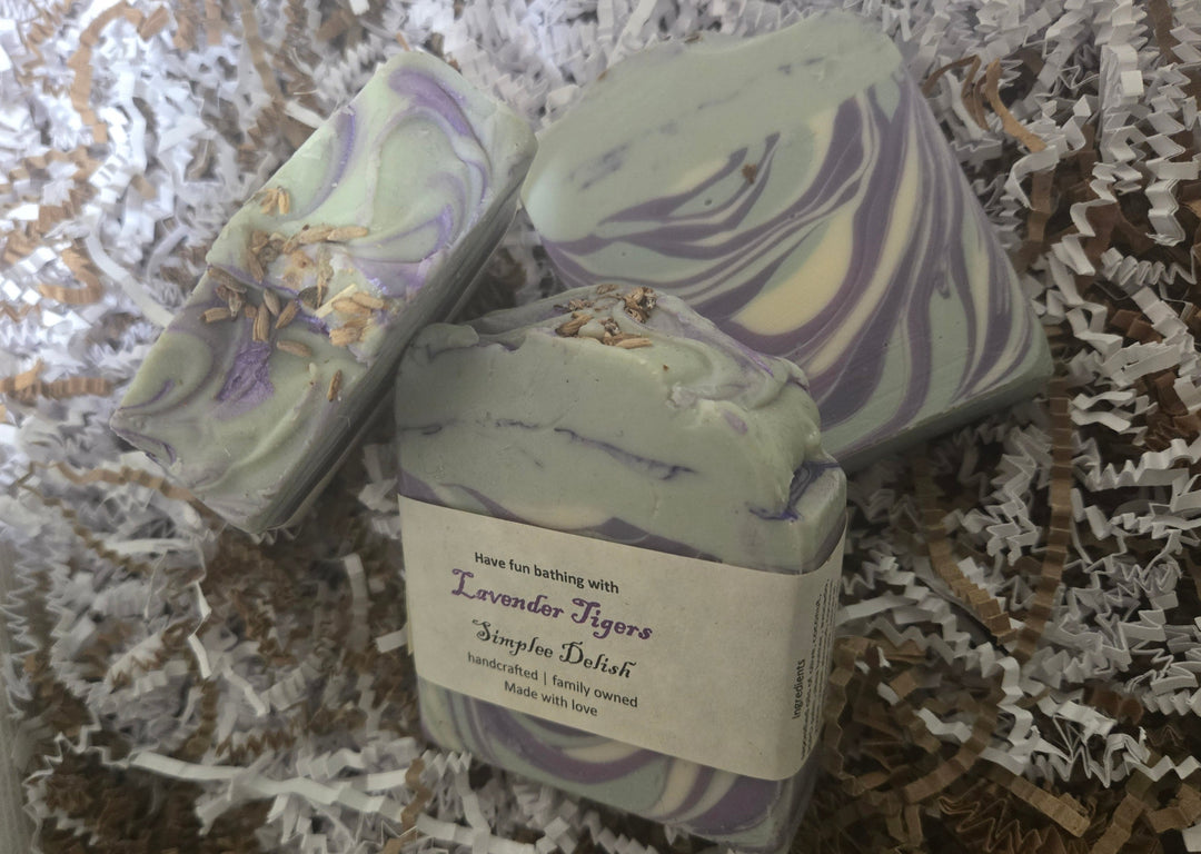 Lavender Tigers Soap