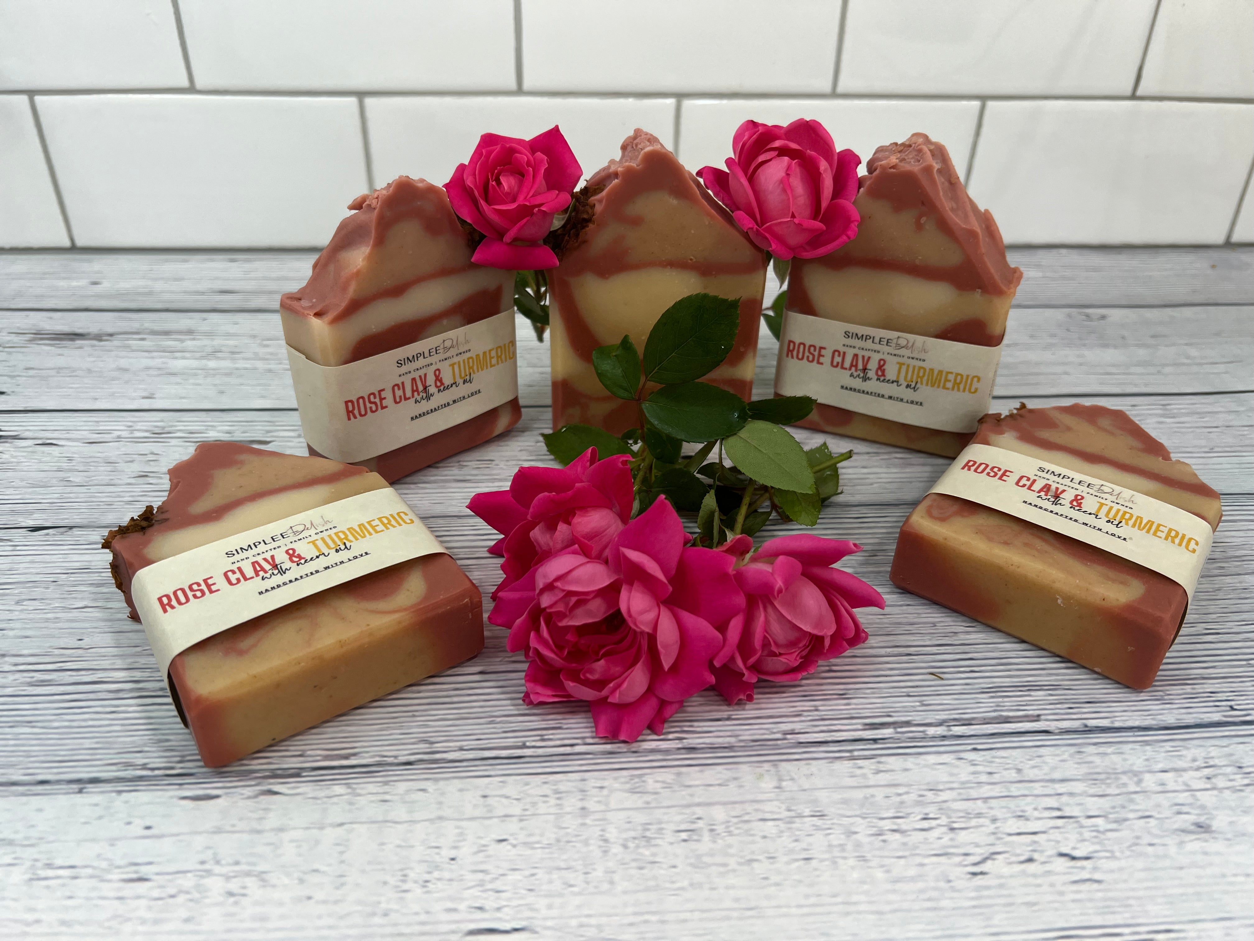 Lume popular Jasmine rose bar soap X6 5oz Bars