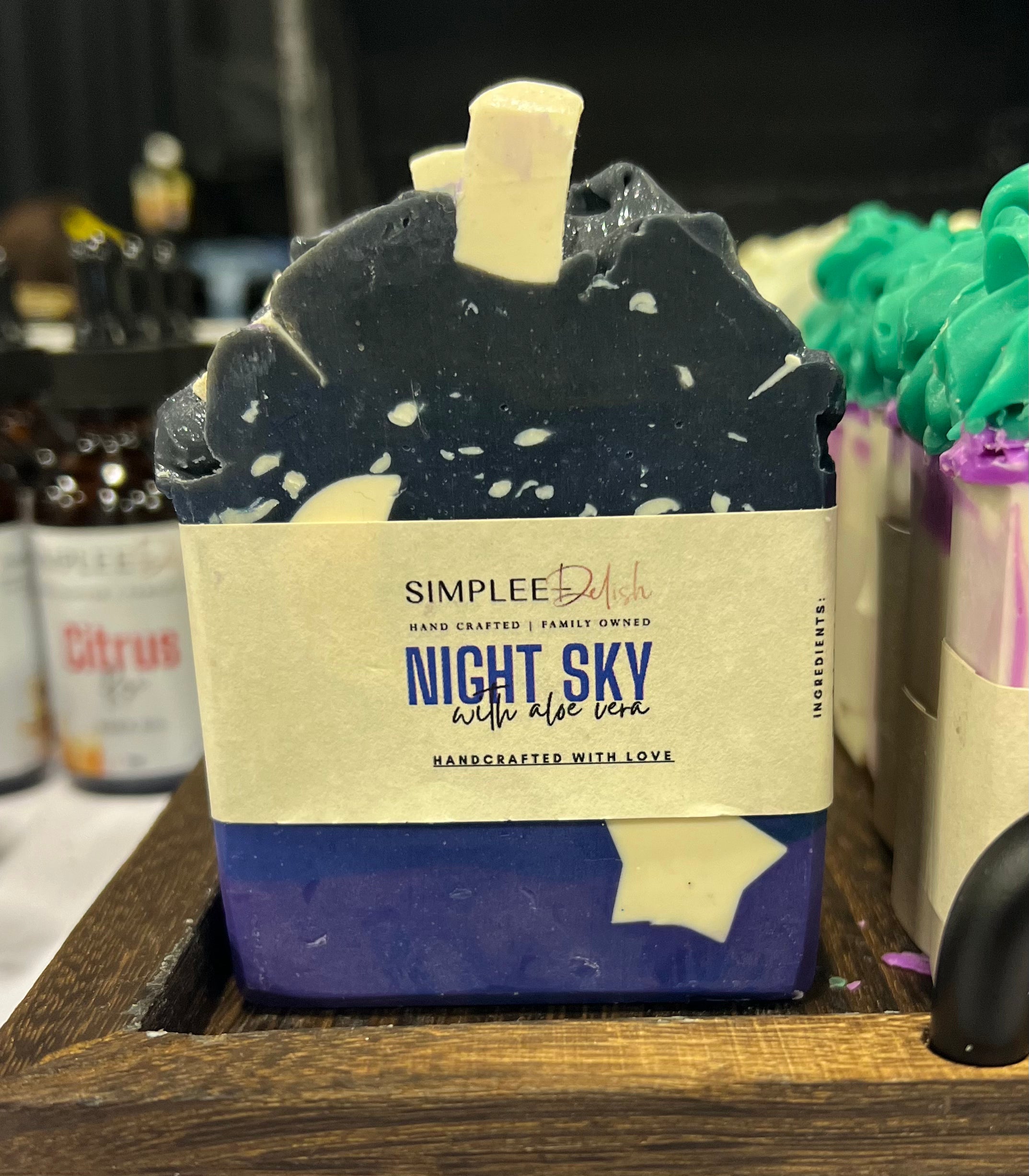 Night Sky Soap Bar