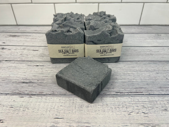 Sea Salt & Charcoal Soap Bars